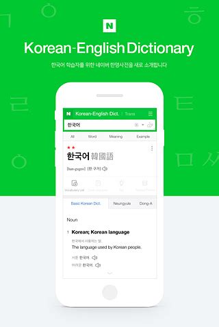 naver dictionary korean spanish.
